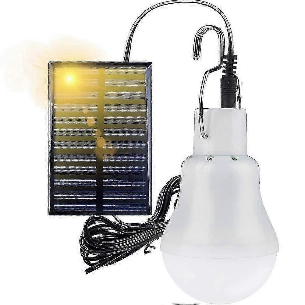 Rechargeable Led Bulb Solar Powered Shed Bulb Led Portable Hang Up 3w Lamp Hooking Coop Portable Lanterns