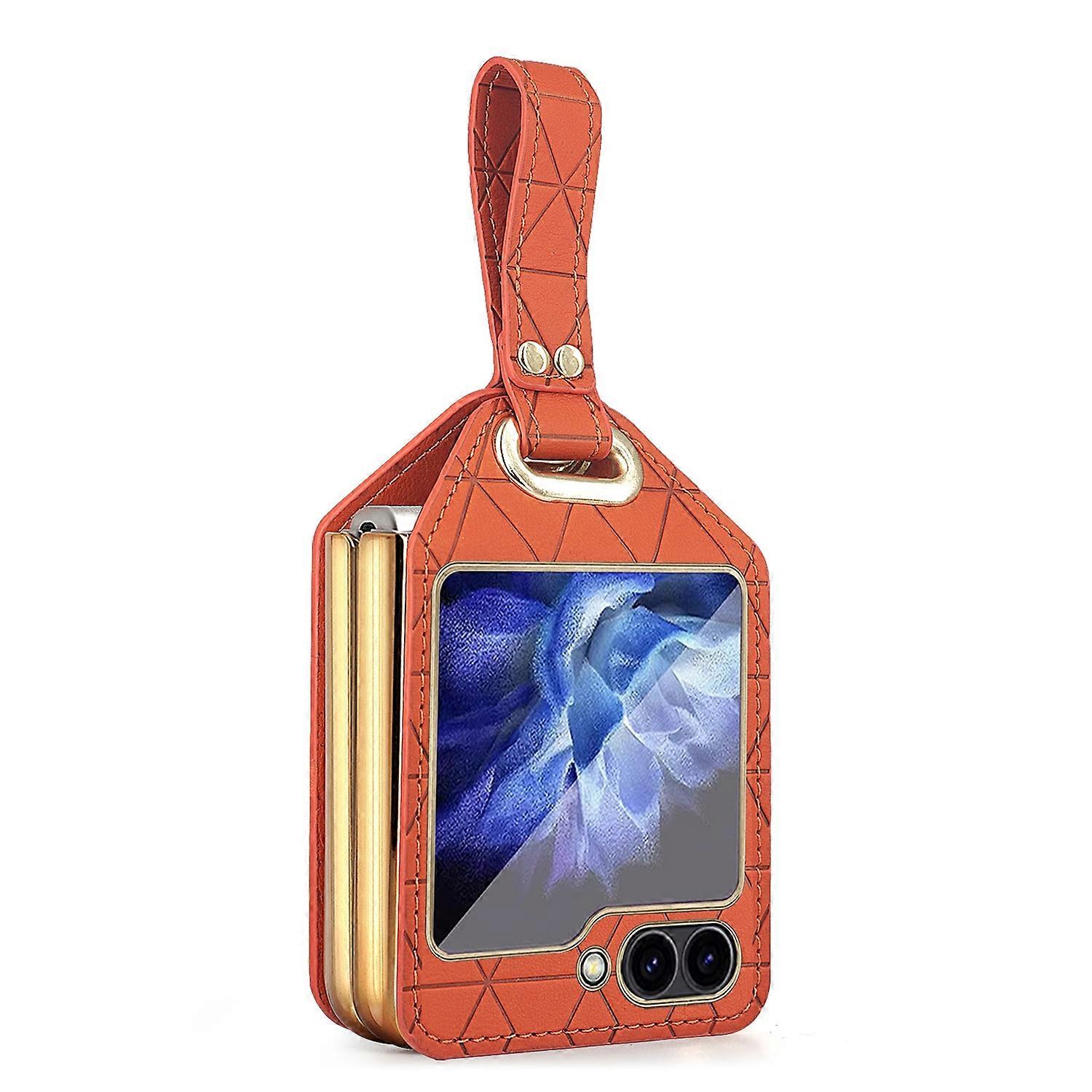 适用于三星 Galaxy Z Flip7 FE/Flip6 5G 电镀盒手链