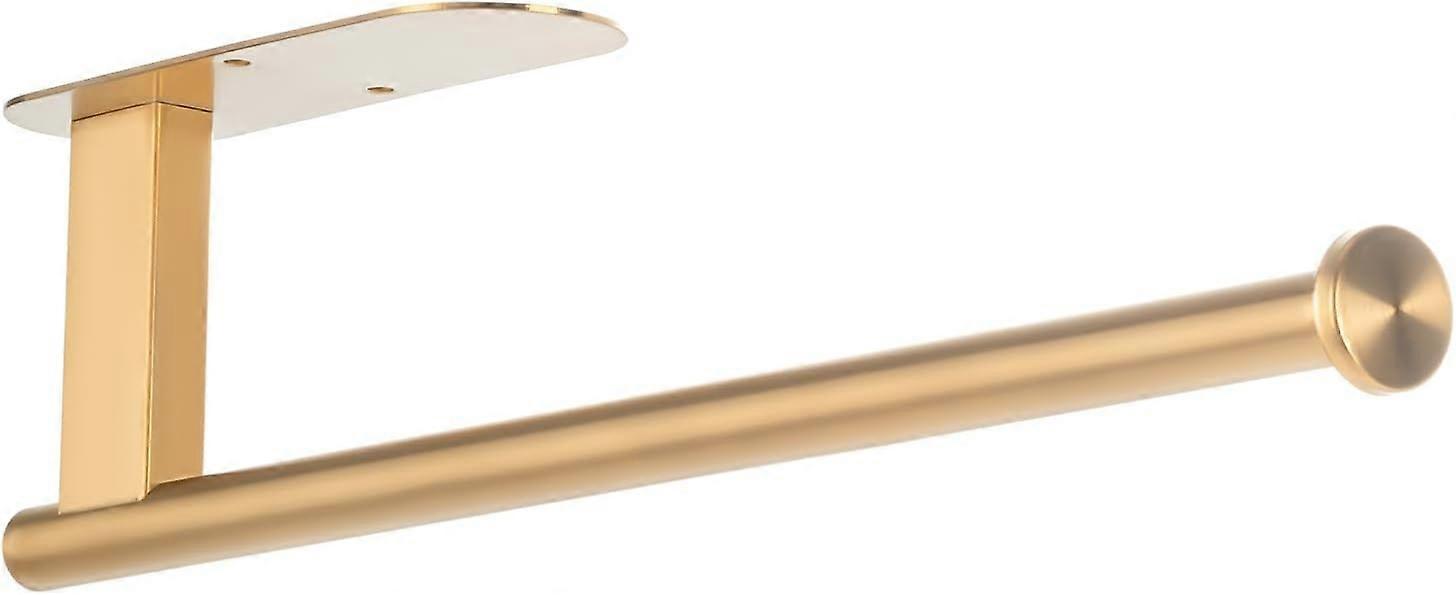 SUS304 Stainless Steel Paper Towel Holder with Bend-Resistant Design and Multiple Mounting Options for Kitchen and Bathroom