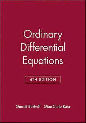 Ordinary Differential Equations