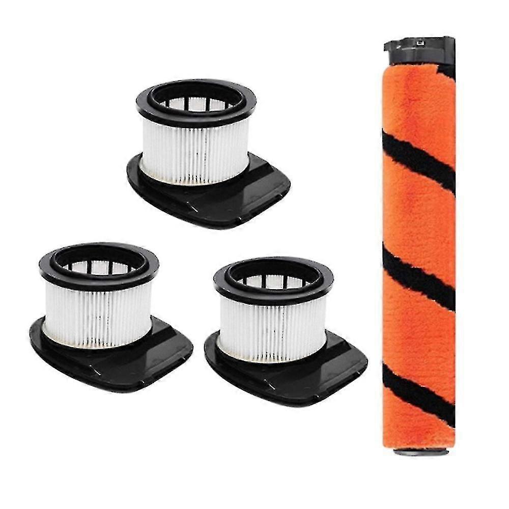 4pcs For Shark Iz162h Iz362h Iz363ht Iz440h Main Roller Brush Filters