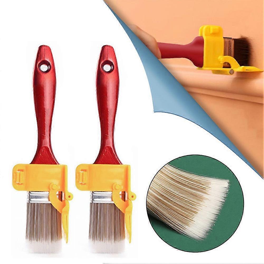 1-3PCS Paint Edger Rollers Brush Precise Paint Edging Brush for Home Used for window sill, window frame, door frame, wall