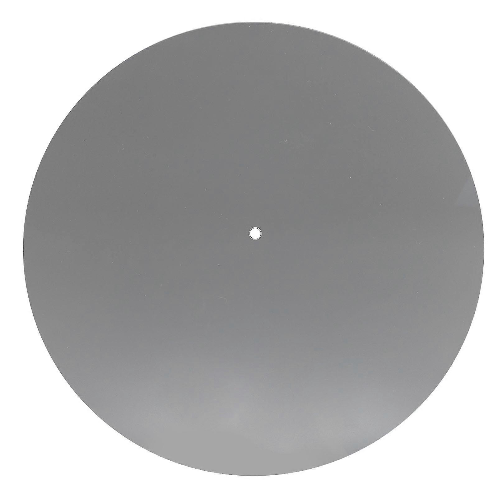 Acrylic Turntable Mat, Noise Reduction, Improved Sound Quality, Non-Slip, for 12" Vinyl Records, Clear