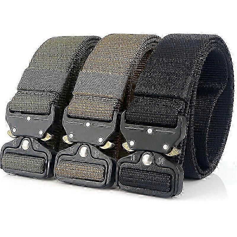 XHX Herrebælte i armygrønt lærred