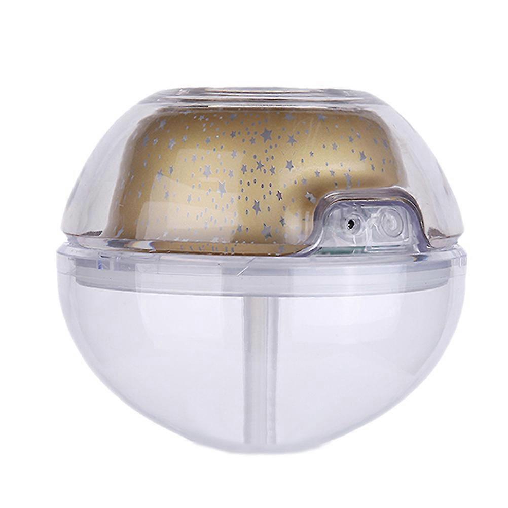 500ml Crystal Night Light Projection Humidifier Aromatherapy Diffuser for Spa Yoga