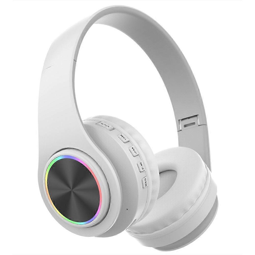 wireless Bluetooth foldable noise cancelling over-the-ear headphones w/Mic