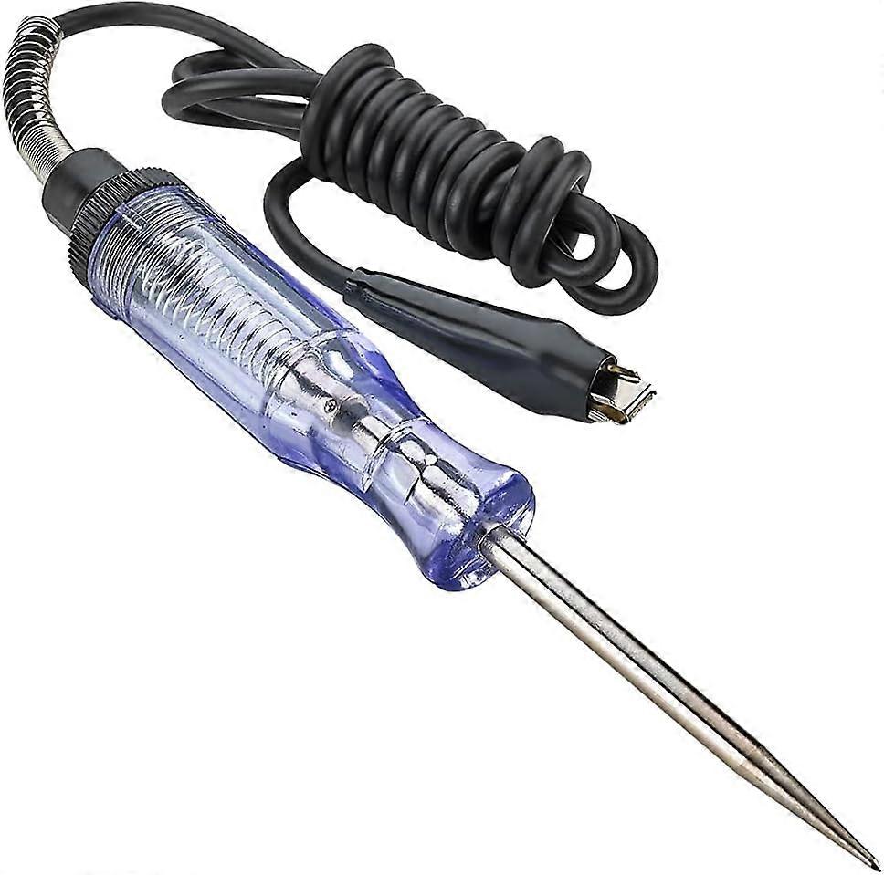 Safe Durable Use Circuit Tester, Wide Application for Automotive Electrician Continuity Voltage Test Long Probe with Alligator Clip