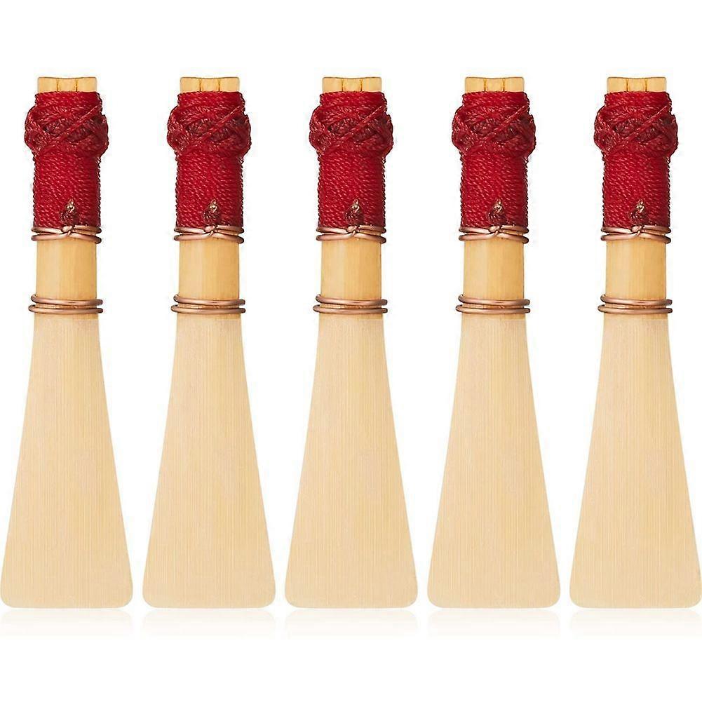 5 Pcs Bassoon with 1 Bassoon Protective Case Bassoon Medium Soft Bassoon Case Reeds Holder Box