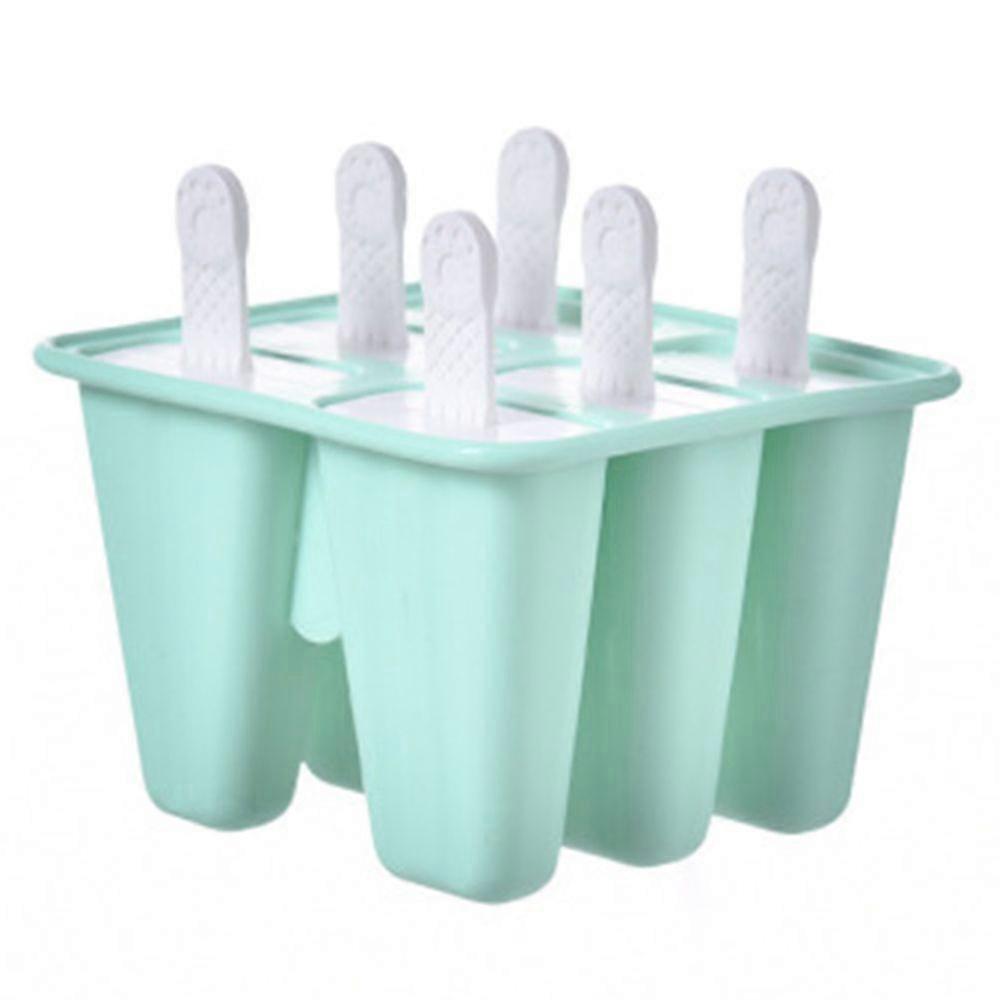 Silicone Popsicle Molds 6 Ice Trays Reusable Easy Release fast