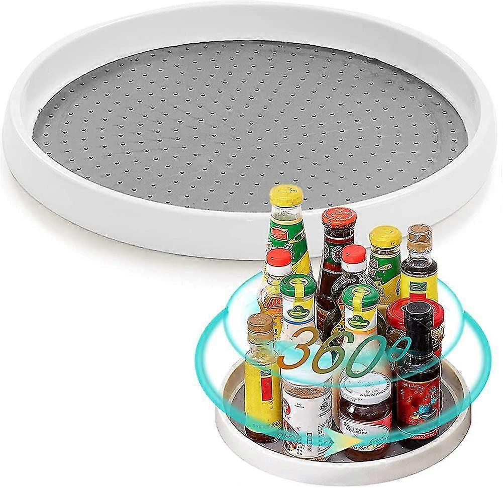 Kitchen Organizer. Turntable Spice Rack For Storage In The Kitchen. Non-slip