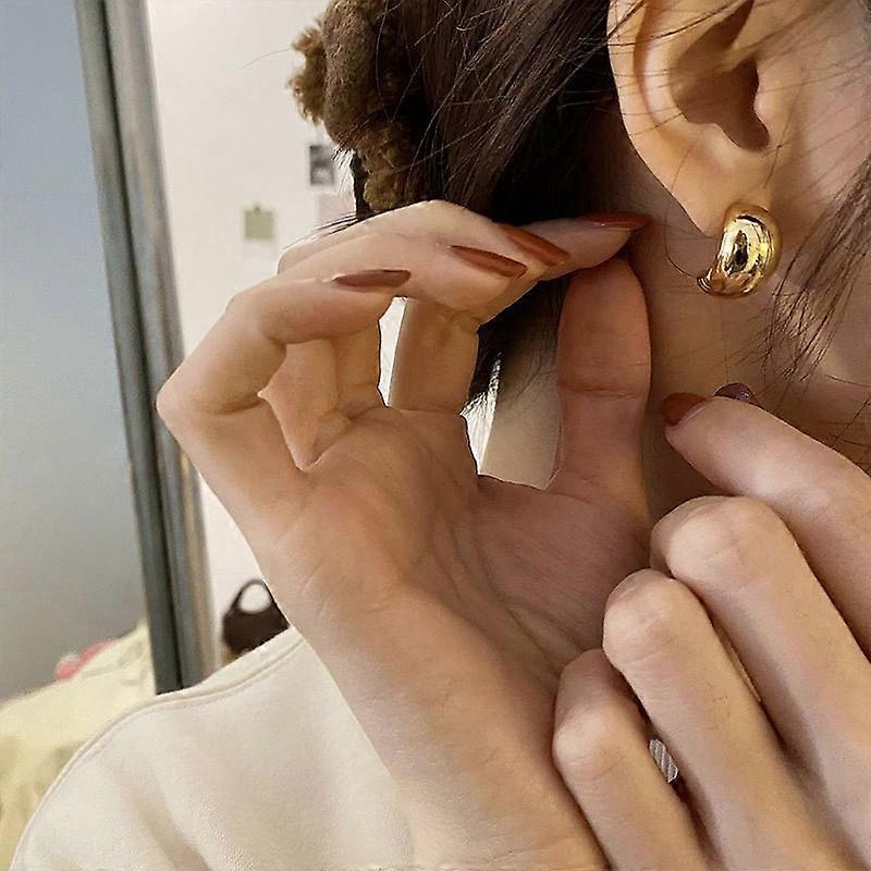 Shell Double Layer Earrings with Diamond Earrings, Color: EH1229