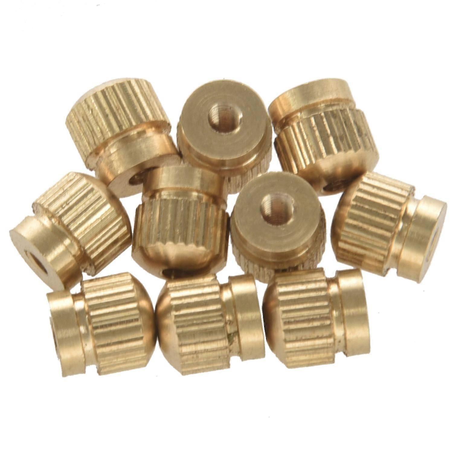 10Pcs Tenor Horn Key Button Έμβολο Value Cap βίδες συμβατό με τρομπέτα Tenor Horn Cornet Tuba Αξεσουάρ