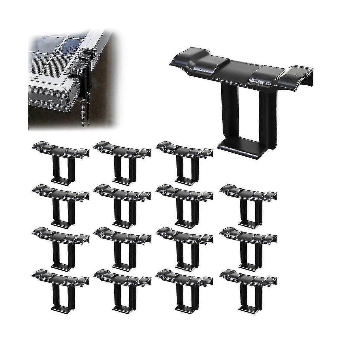 16pc 35mm Solar Panel Drainage Clips - Efficient Water Drainage for PV Modules