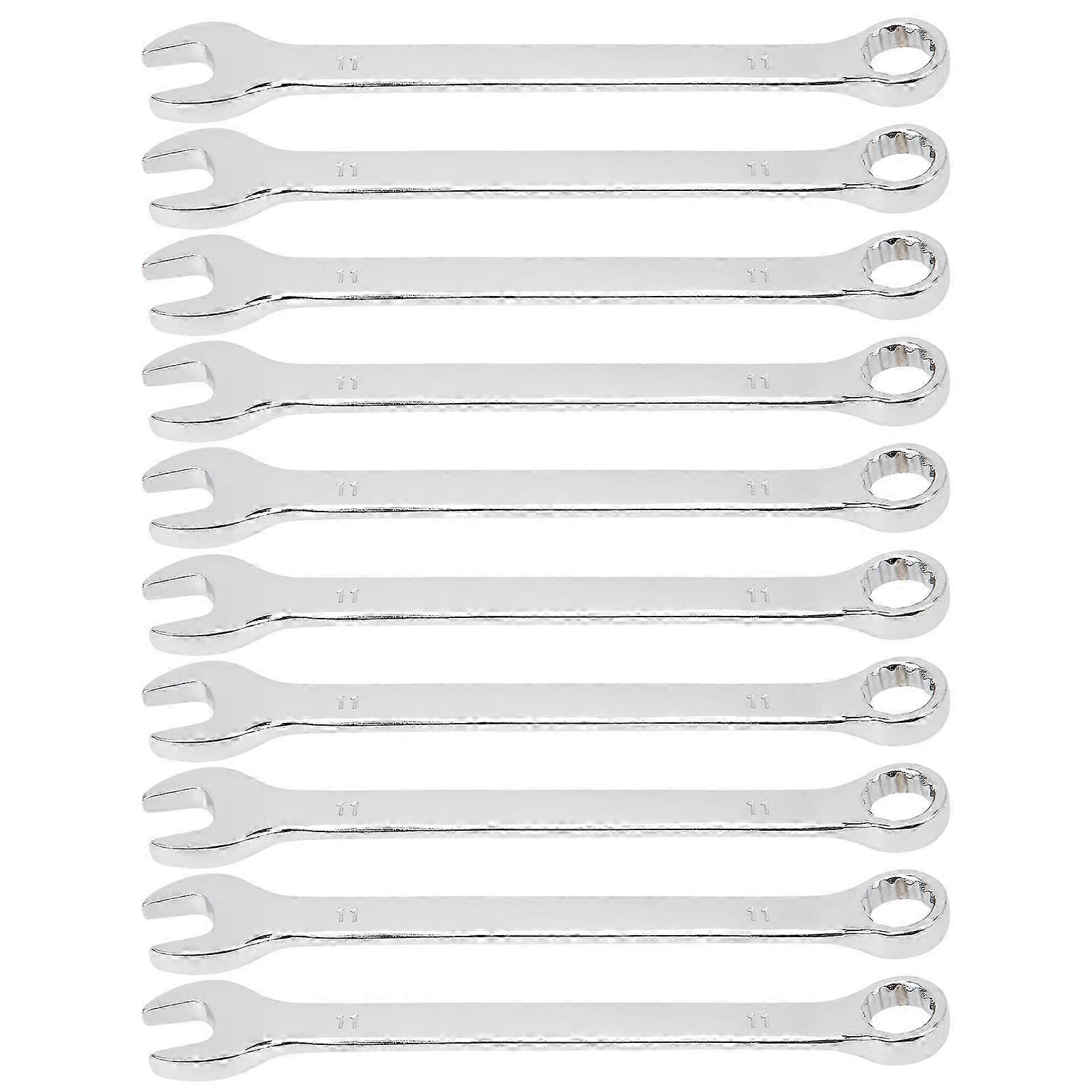 10 Pz 11mm Chiave Doppia Testa Chiave Combinata Set Strumento di Riparazione