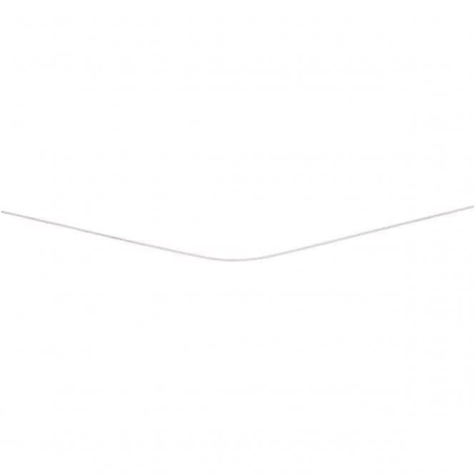 Beginnings Sterling Silver N201 030 Diamond Cut Curb 46cm Chain