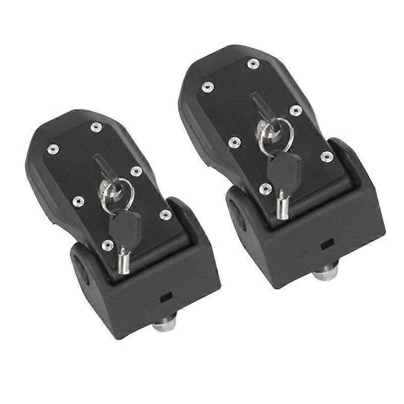 Engine Hood Latch Lock Catches Kits for JK 07-17 JL
