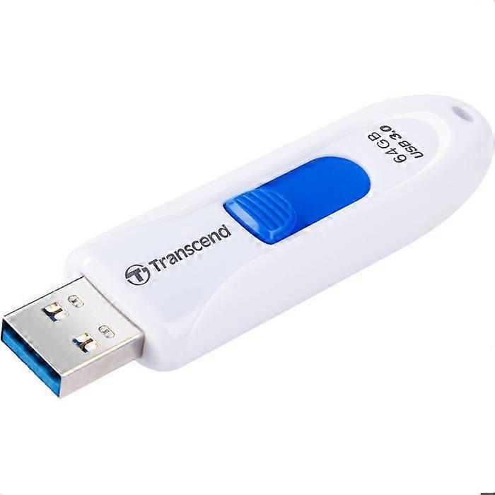 TRANSCEND JETFLASH 790 USB key - 64 GB - White