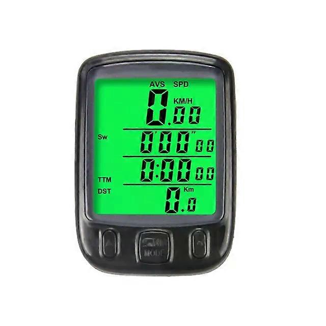 Cycling Code Table Bicycle Code Table Mountain Bike Large Screen Luminous Measurement Speedometer