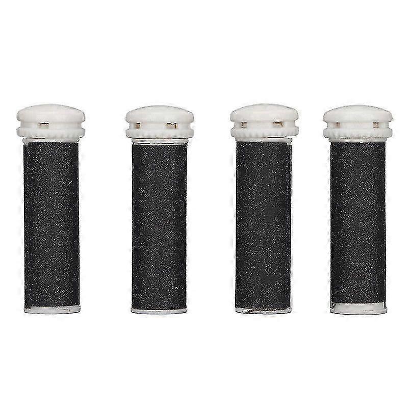4pcs Replacement Roller Electric Foot File Grinding Tool Replacement Head for Feet Pedicure Tool