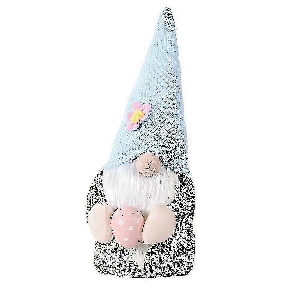 Easter Bunny Gnome Decoration, Faceless Doll Easter Gnome Holiday Table Decoration Easter Gift