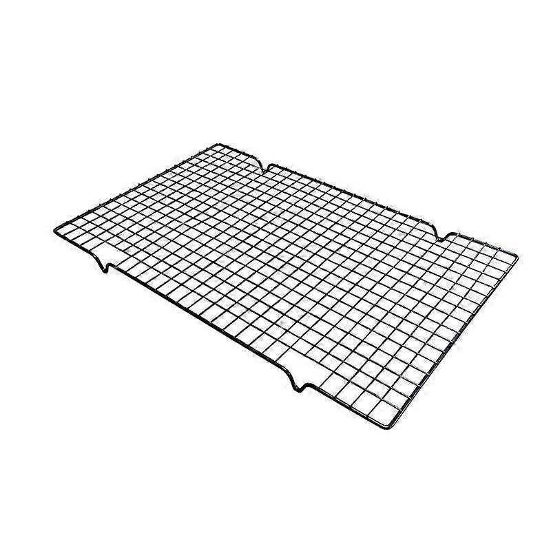 رف خبز مستطيل 43 × 30 سم فولاذ مطلي بالكروم