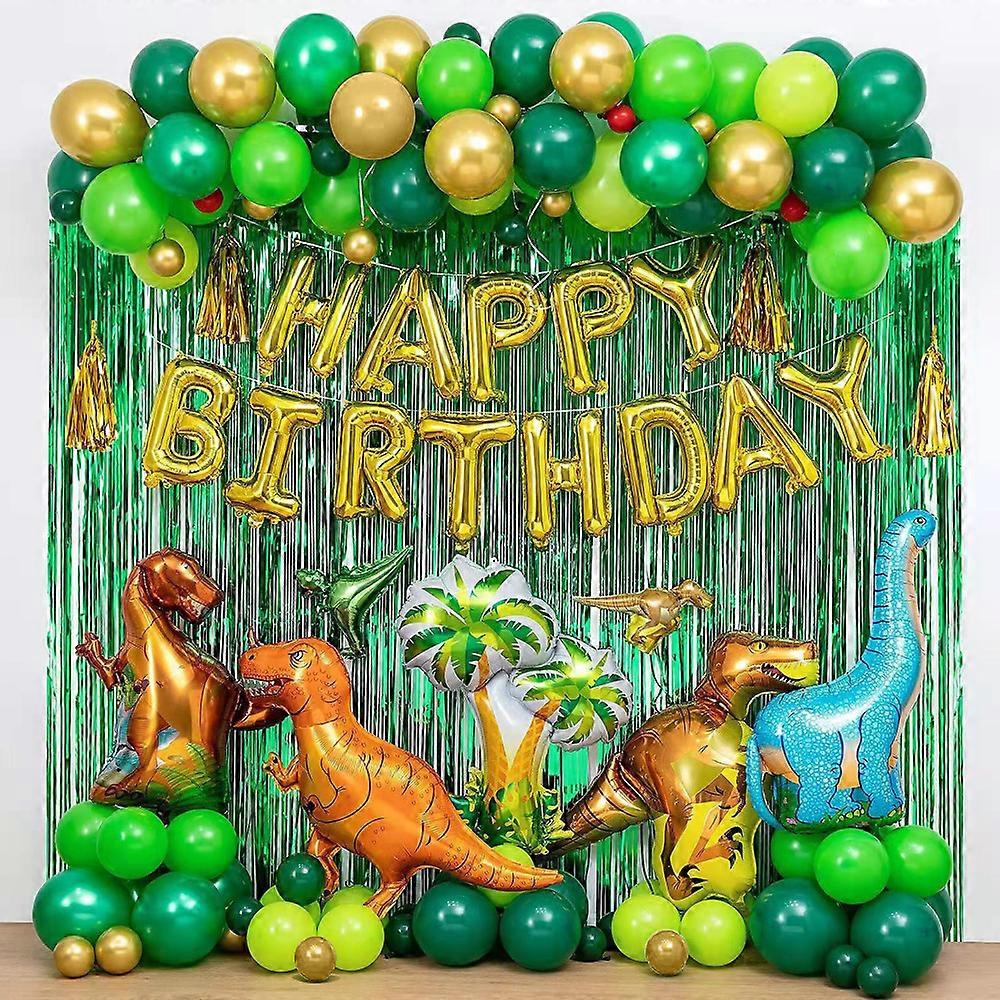 Dinosaur Birthday Decorations, Jungle Theme Accessories