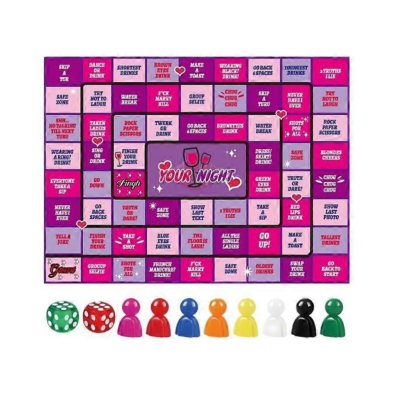 Tipsy Drinking Game For Friends In Party Board Games Adults Interactive 2025