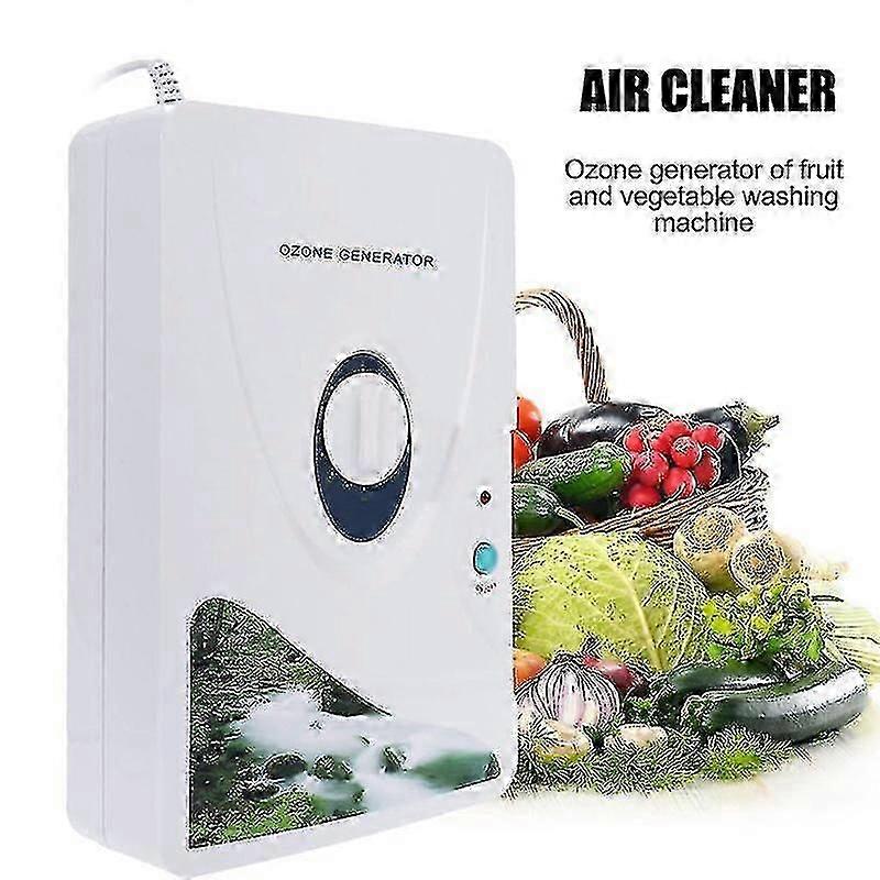 Ozone Generator Fruits Vegetables Ozonator Air Water Purifier O3 Ozone Machine Purify Air 600mg/h-excellent