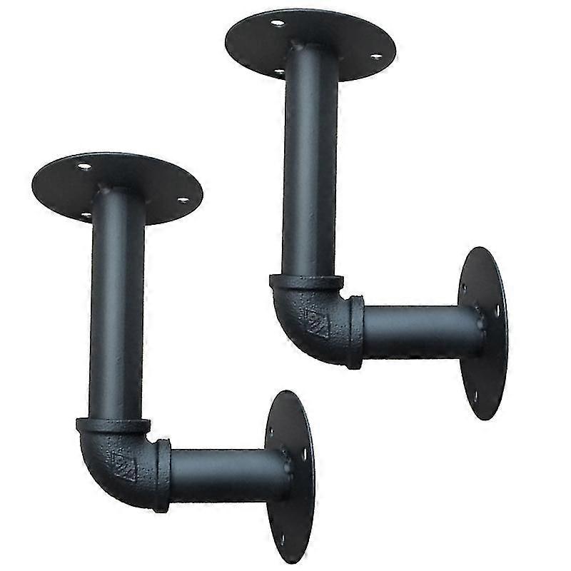 2pcs Wall Mounted Pipe Bracket