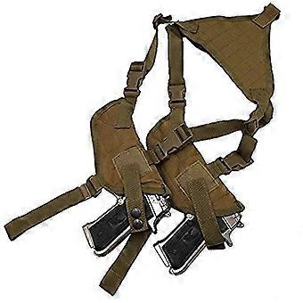 Depring Tactical Dual Gun Shoulder Holster – Concealed Carry For 9mm, .40, .45 ACP, .380