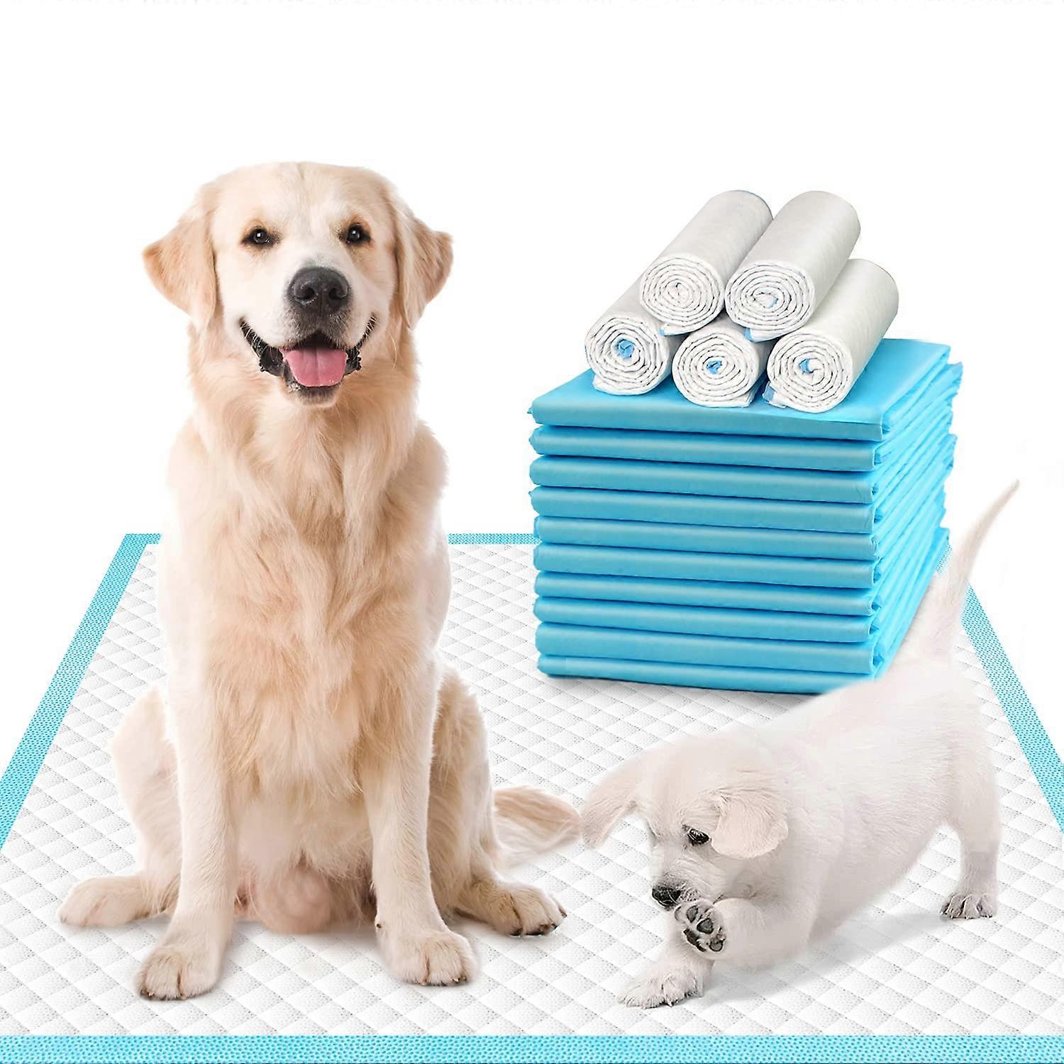 Extra Large Dog Pads 30'x26' (40 Count), Thicker Pet Training and Puppy Pads