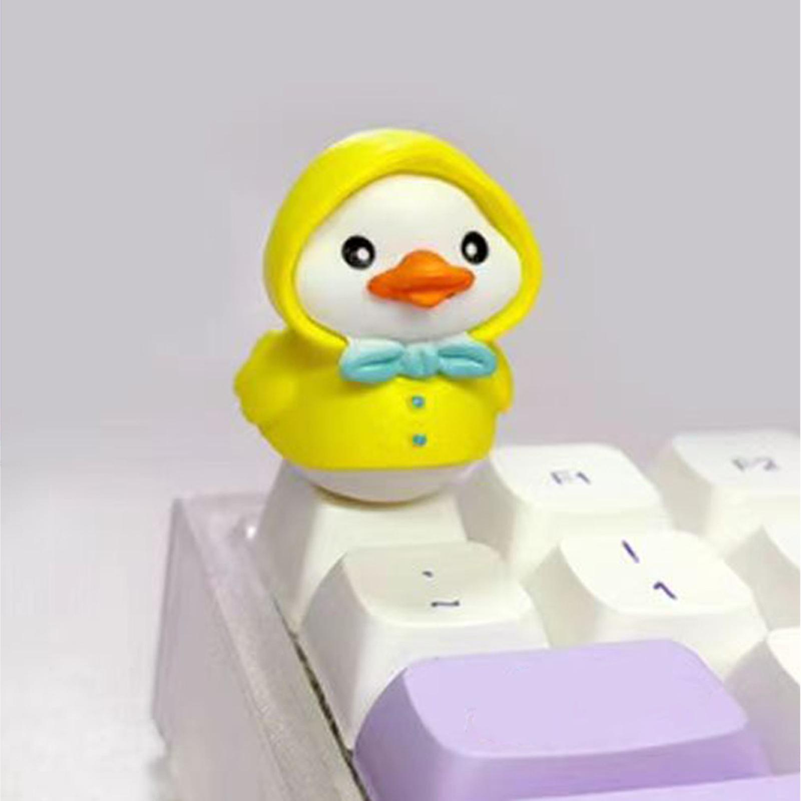 Playful Duck Keycap OEM Height for Game Mechanical Keyboards Adds Personality to Your Keyboard Setting