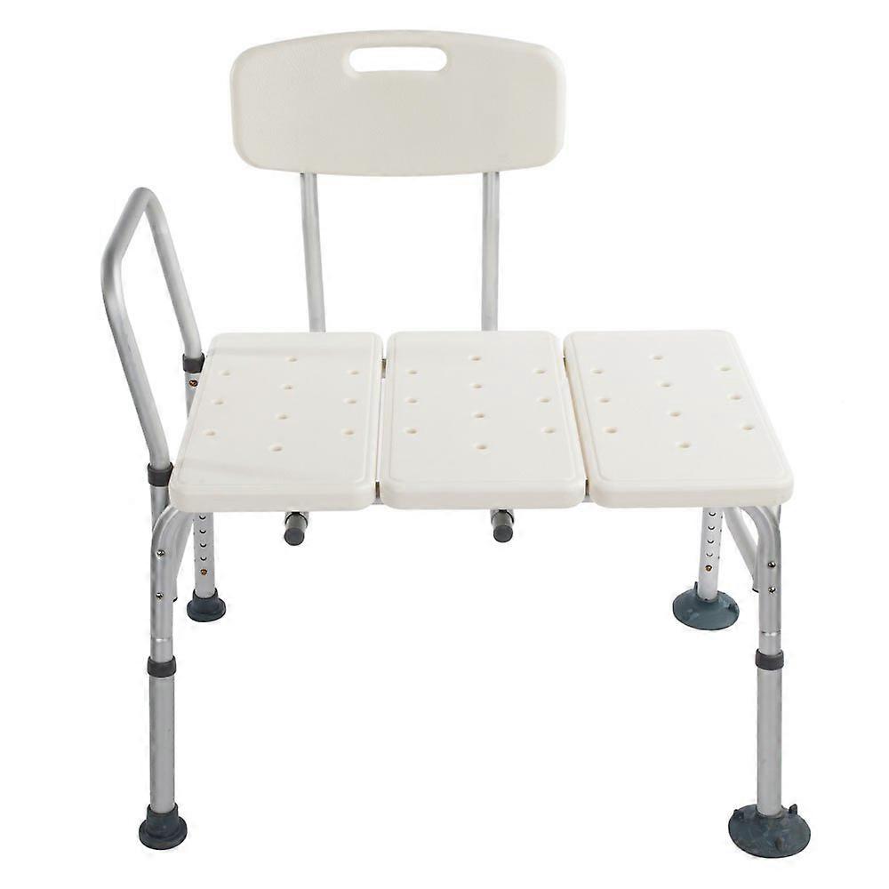 Bath Chair Adjustable Shower Chair Transfer Bench With Armrests And Backrest