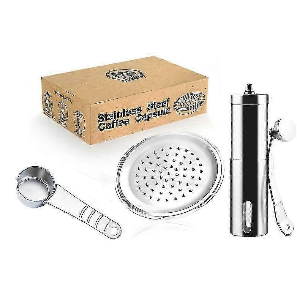 Reusable Coffee Capsule for Philips Senseo System - Eco-Friendly Refillable Pods for Espresso Crema SZ