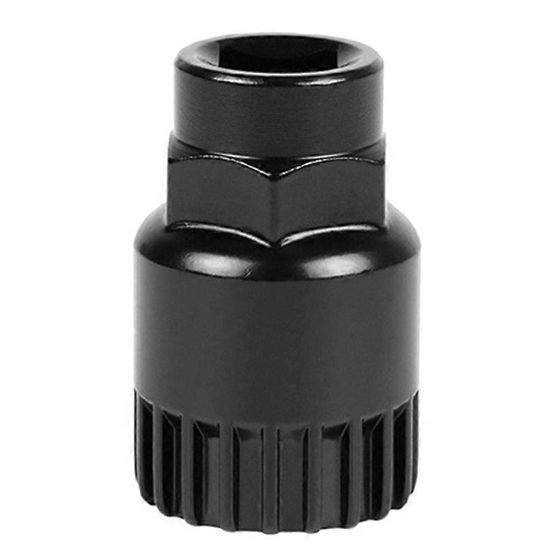 Bicycle 20 Teeth Bottom Bracket Remover Puller Tool Black for Mountain Bike Bicycle Repair Tools