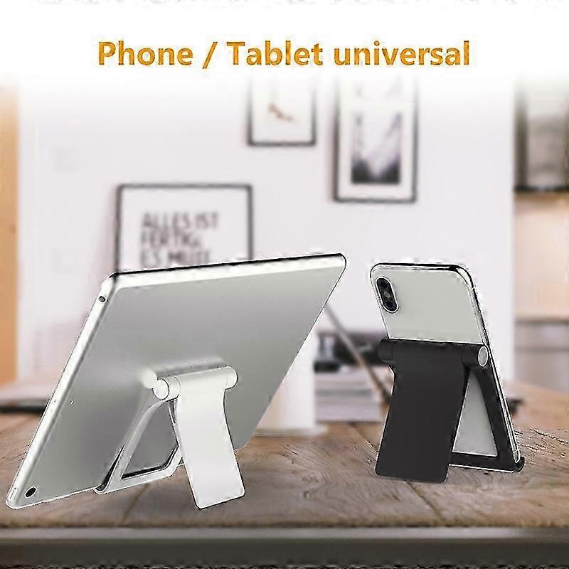 Universal folding adjustable mobile phone tablet holder desktop stand compatible iphone jikaix p