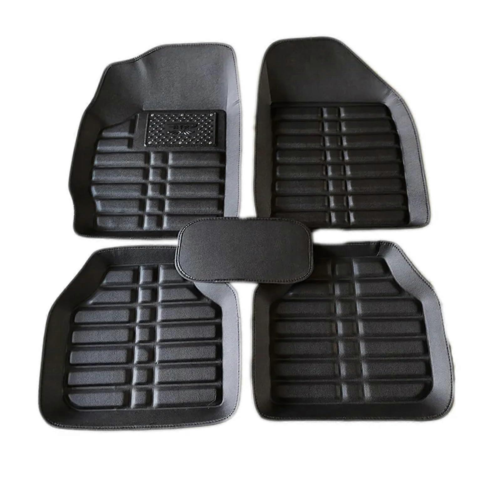 Car Floor Mats Compatible with BESTUNE All Models T77 E01 T55 T33 T99 B70S NAT Automobiles Rug Footbridge Carpet Accessories Styling(Blackb1)