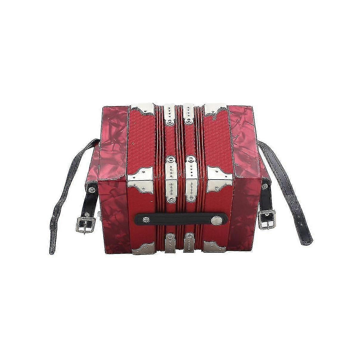 20-key 40-tone Hexagonal Accordion Professional Grade Examination Playing Accordion Teaching Practi