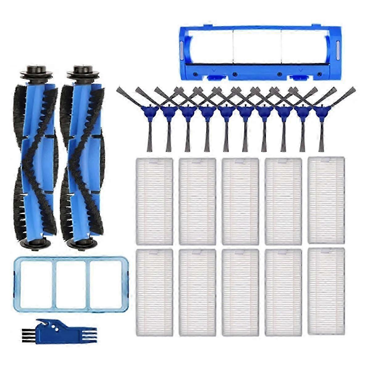 Accessories Kit for RoboVac 11S, 15C, 30, 30C, 12, 35C, 25C, 15T Robotic Vacuums Cleaner Replace Pa