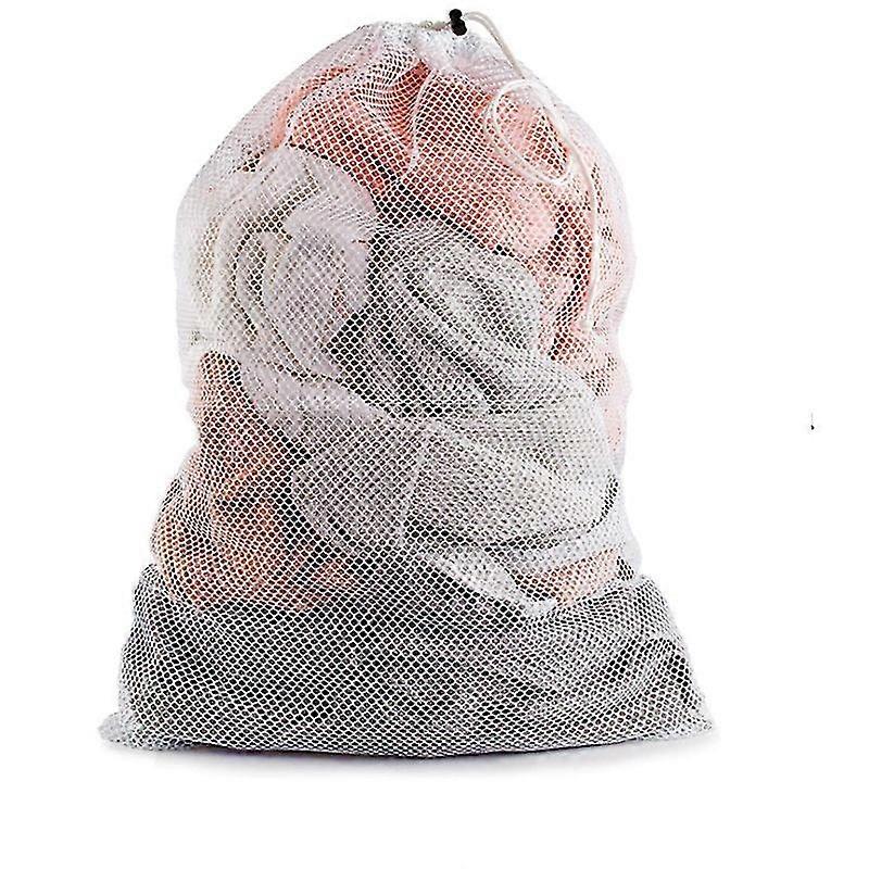Mesh White laundry bag 60x90 cm
