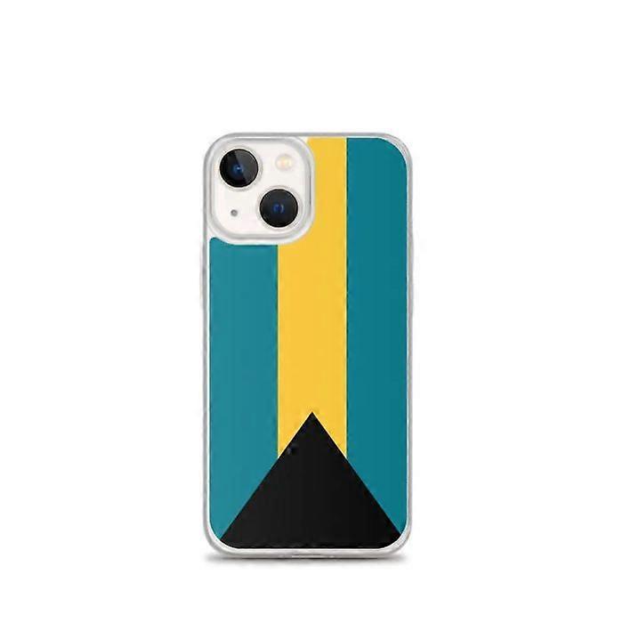 iPhone Case - Bahamas - Flag - Soft - Multicolor - Compatible with iPhone 13 mini