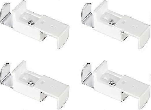 4 x Clamp Support Attachment Pleated Blind Holder Pleated Blind Replacement Parts Set Pleated Clamp Support Set