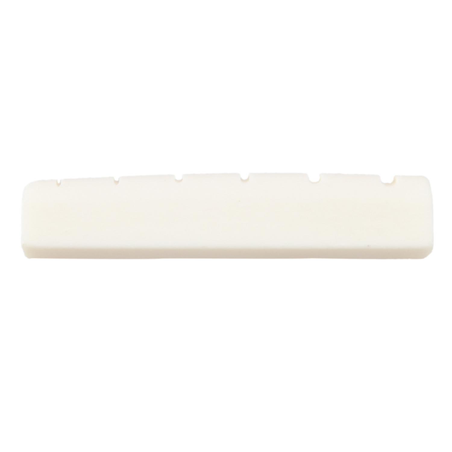 Acoustic Guitar Bone Nut and Saddle Set with Bridge Replacement Parts for String Instrument Maintenance