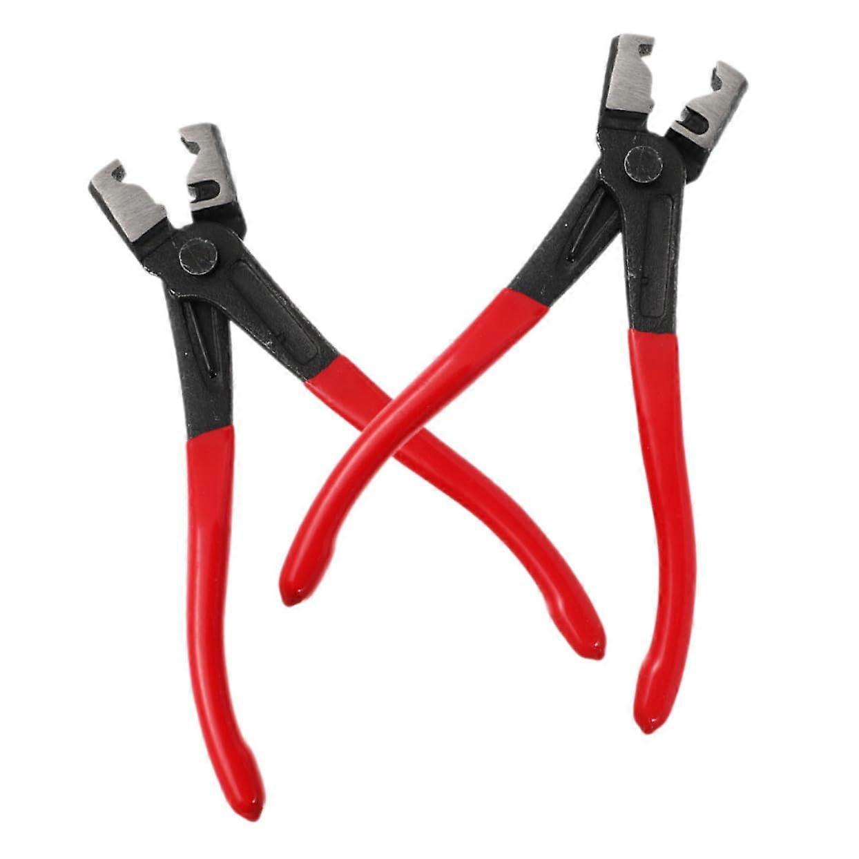 2pcs Vehicle Hose Clamp Pliers Hose Clamp Tool Auto Hose Clamp Pliers Set