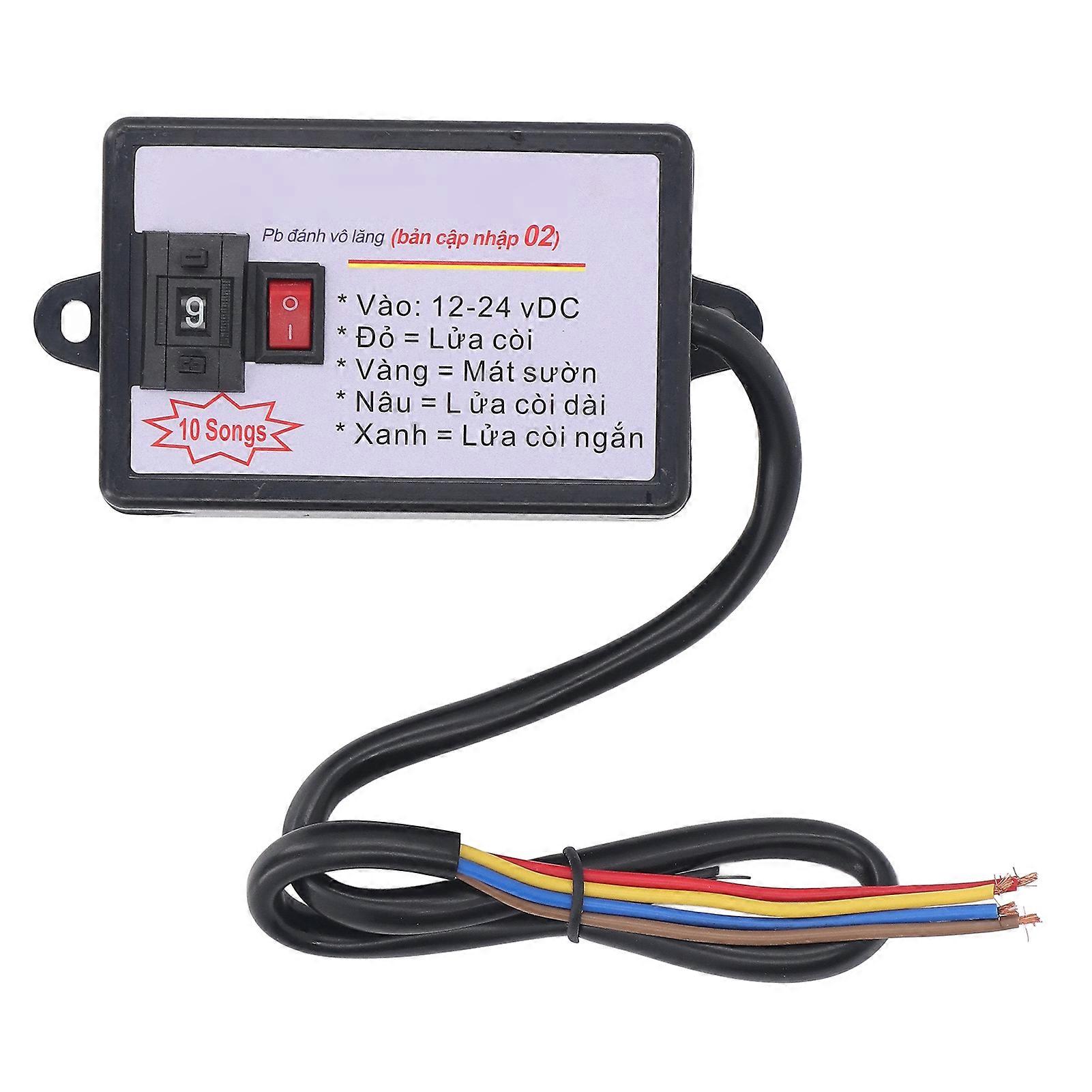 Sound enhancer for trucks with 10-tone electric horn