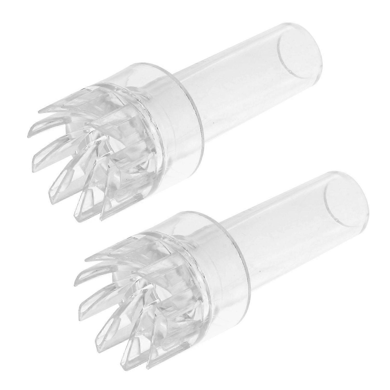 2Pcs Plastic Oil Film Processor Aquarium Surface Protein Skimmer Filter