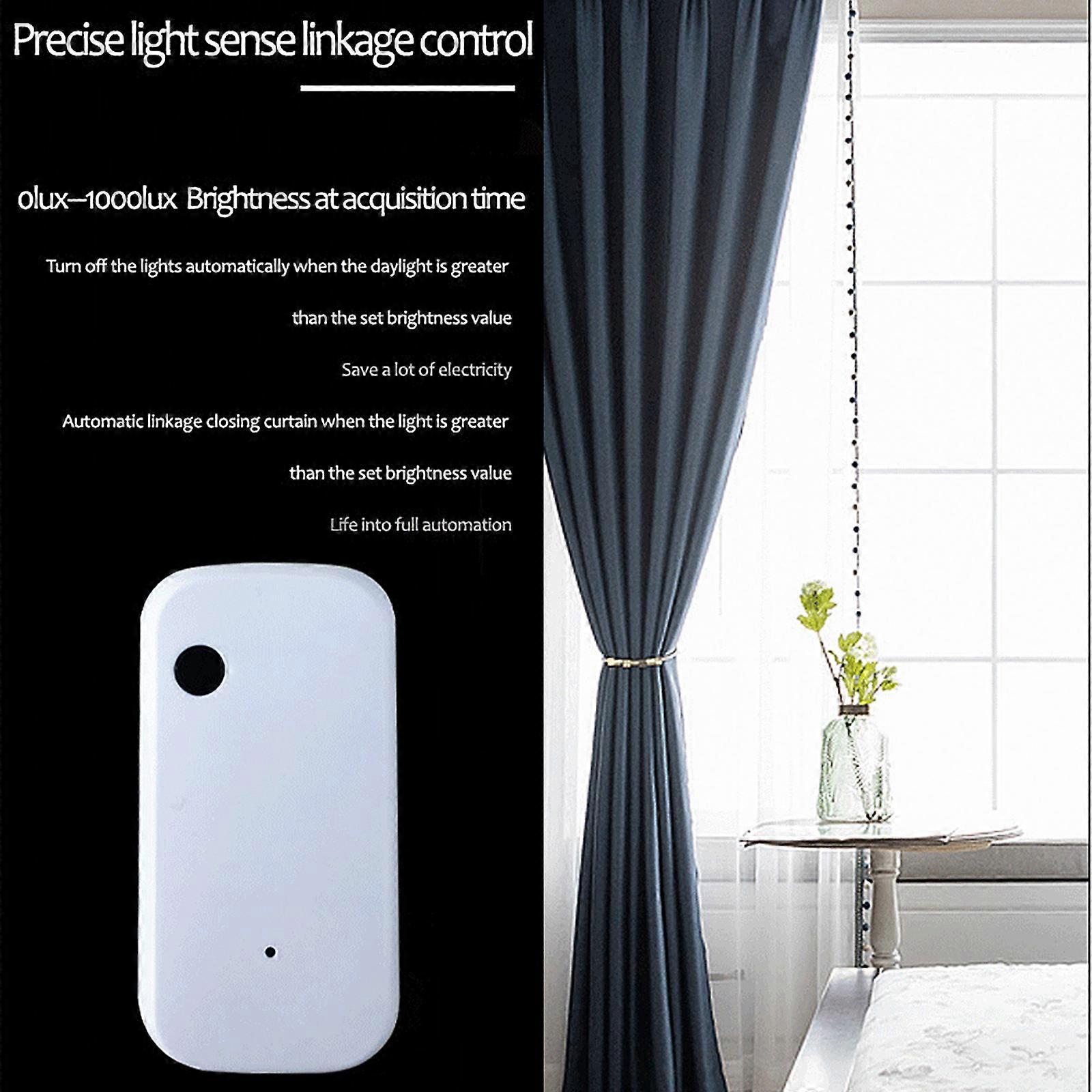 Light Sensor Working with Smart Life App Linkage Intelligence Illumination Sensor Powered by TuYa