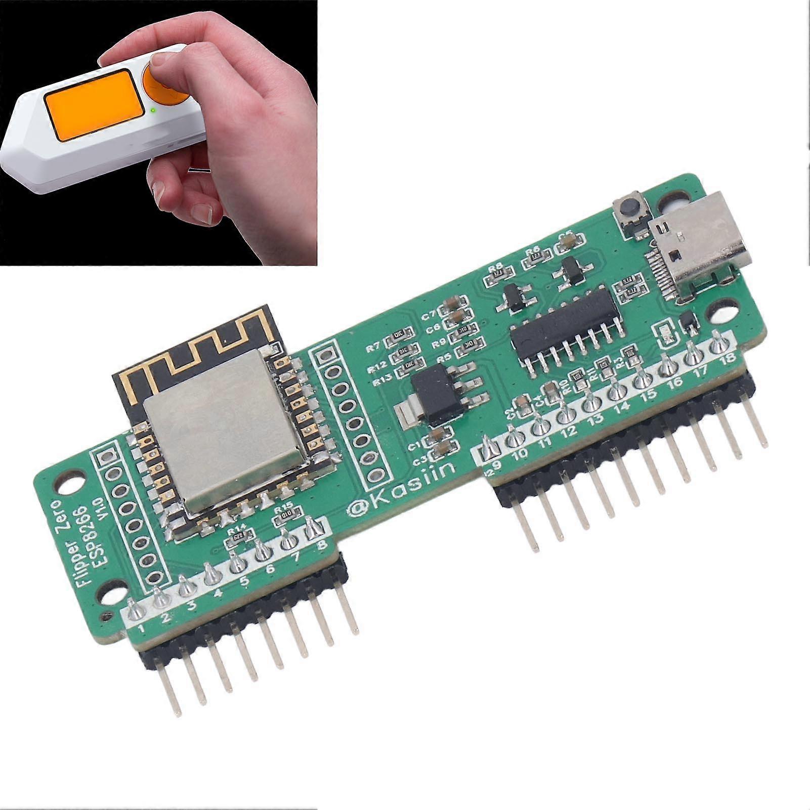 ESP8266 WiFi Module for Flipper Zero CH340C Serial Port Chip Type C Interface Development Module 