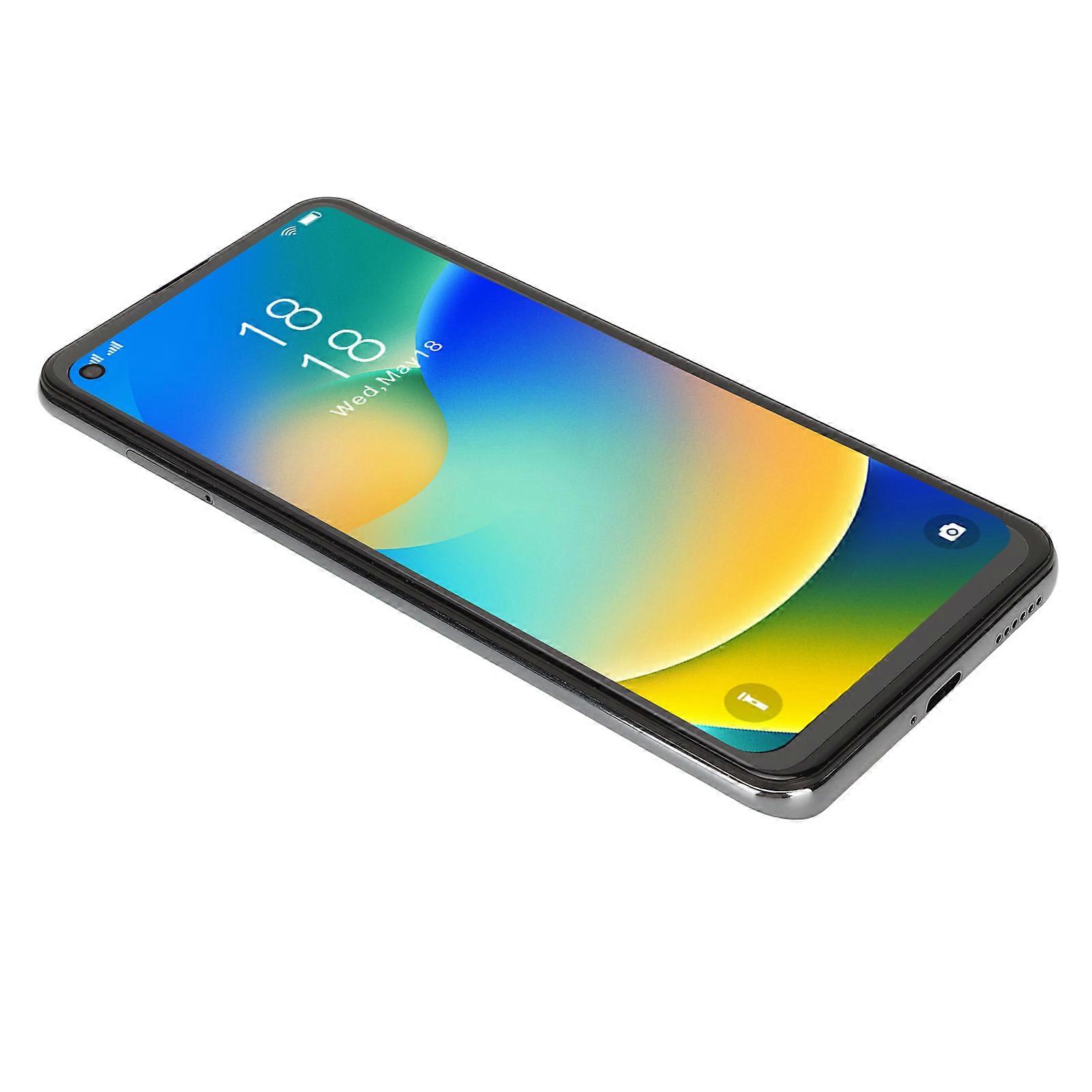 A74 6.5 Inch Unlocked Cell Phone RAM 4GB ROM 64GB 4G LTE for Android 11 Smartphone Dual SIM Dual Standby Face Recognition Ultra Thin Phone Gradient L