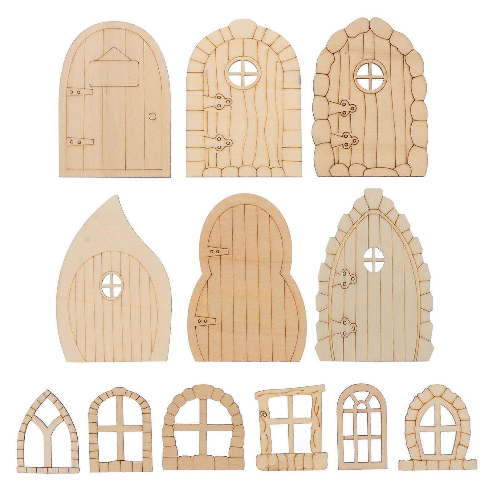DIY 木饰品、空白切片、耐用结构